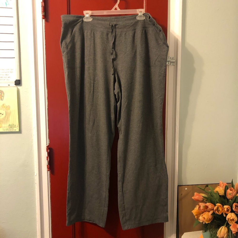 Plus size grey lounge paint 2x